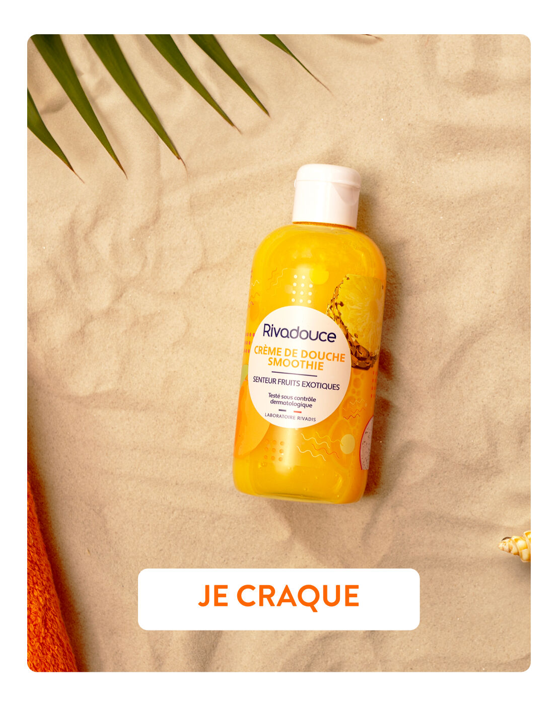 Crème de douche smoothie